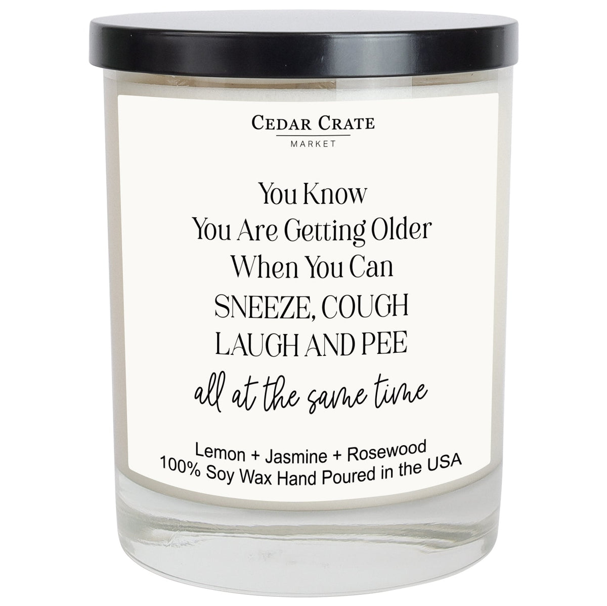 Funny Birthday Candle - You Know You Are Getting Old When...