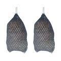 Paris Tack Knotless Ultra Slow Feed Hay Nets – 56” Long, Set of 2, 1.5” Holes, Soft on Muzzles, Durable Nylon, Holds 5–7 Flakes, Easy Hang Strap