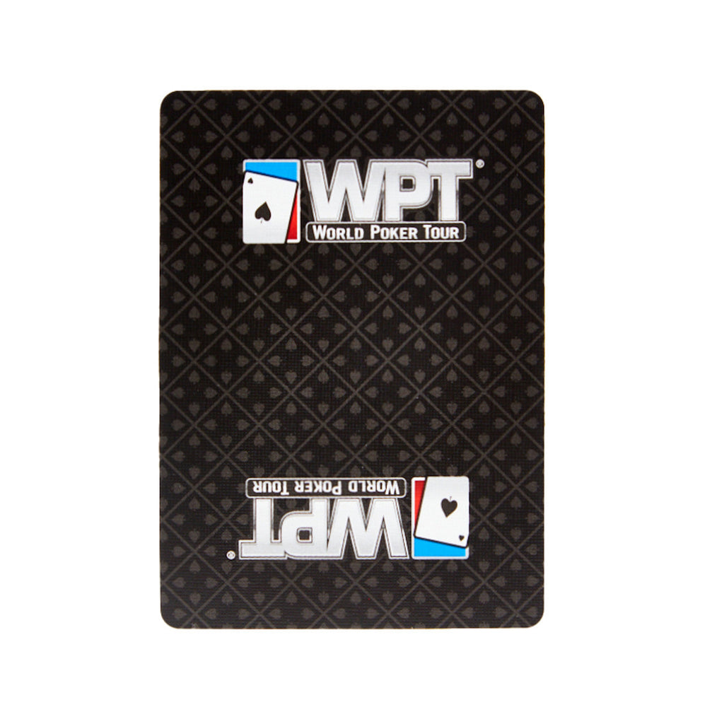 Bee Royal World Poker Tour (WPT) Playing Cards – Black & White with Red Seal