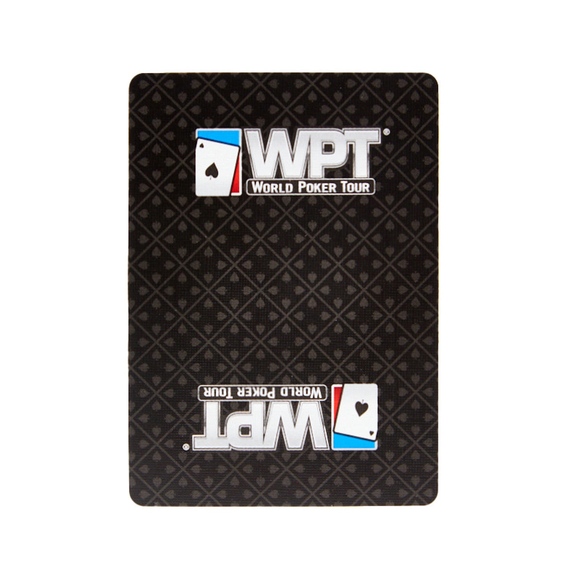 Bee Royal World Poker Tour (WPT) Playing Cards – Black & White with Red Seal