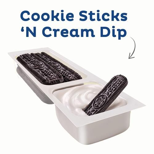 Handi-Snacks Oreo Cookie Sticks N Creme Dip Snack Packs, 20 Snack Packs