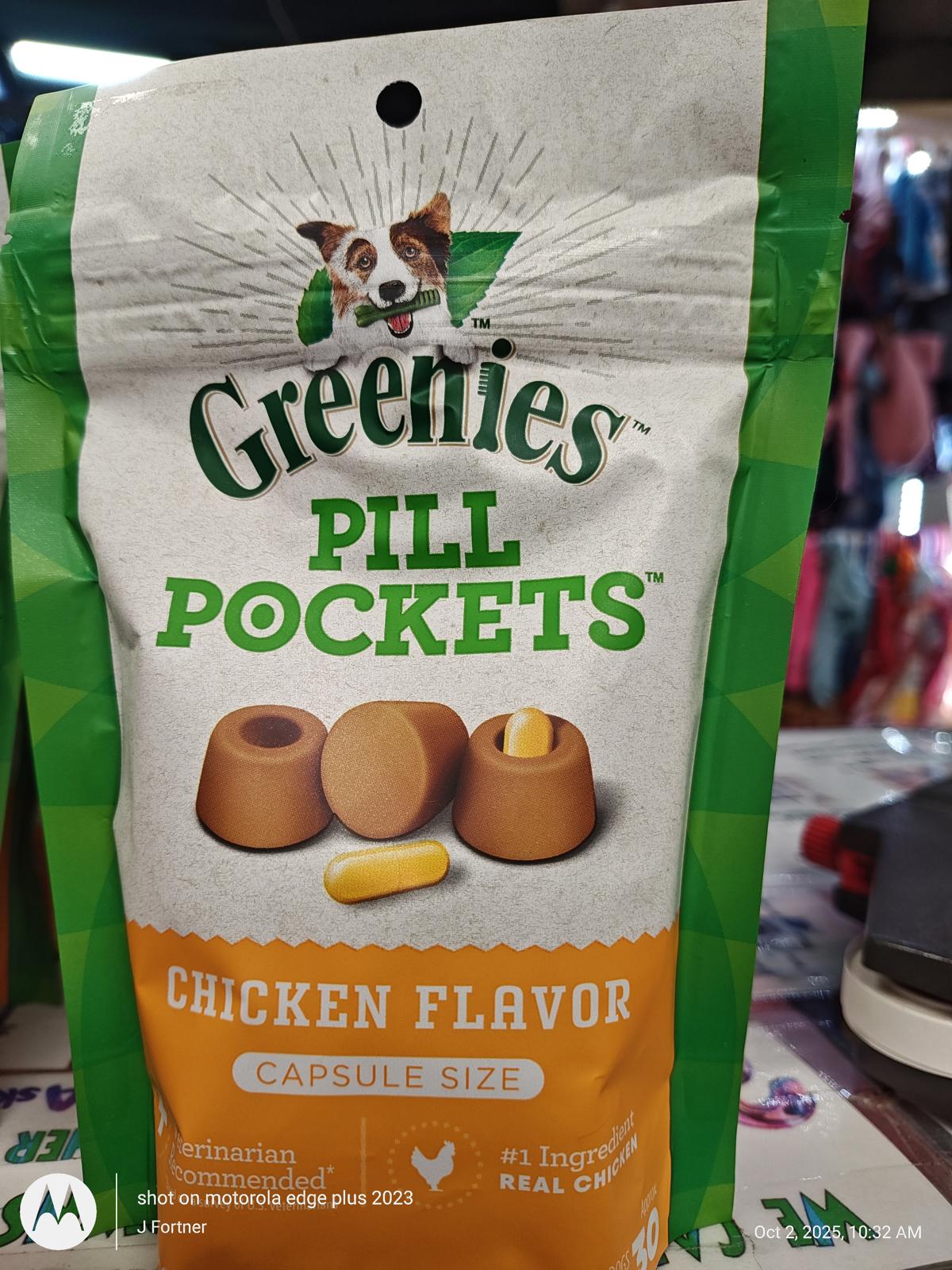 Hide a Capsule Pet Treats  for Dogs , 30 Count (Pack of 2), Chicken Flavor