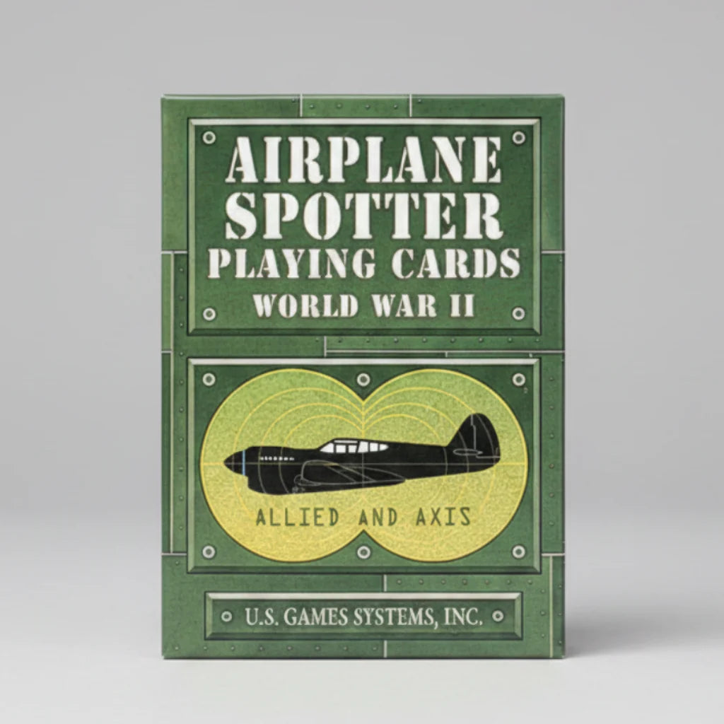 World War II Airplane Spotter Playing Cards