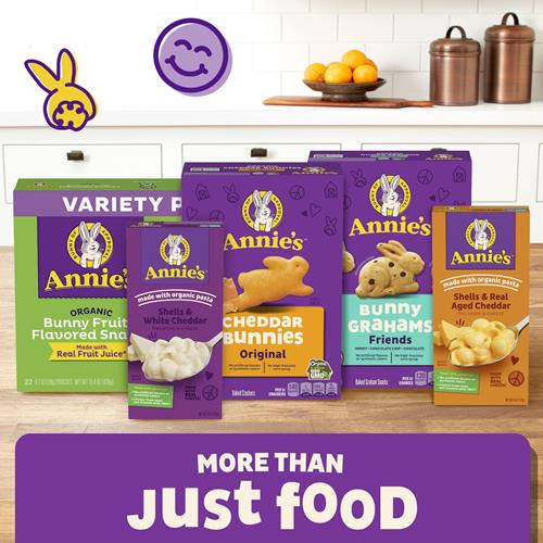 Annies Organic Friends Bunny Grahams, Chocolate Chip, Chocolate, And Honey Baked Graham Snacks, 12 Pouches, 12 Oz