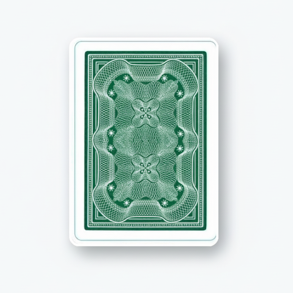 Aristocrat 727 Currency Green 110th Anniversary Playing Cards