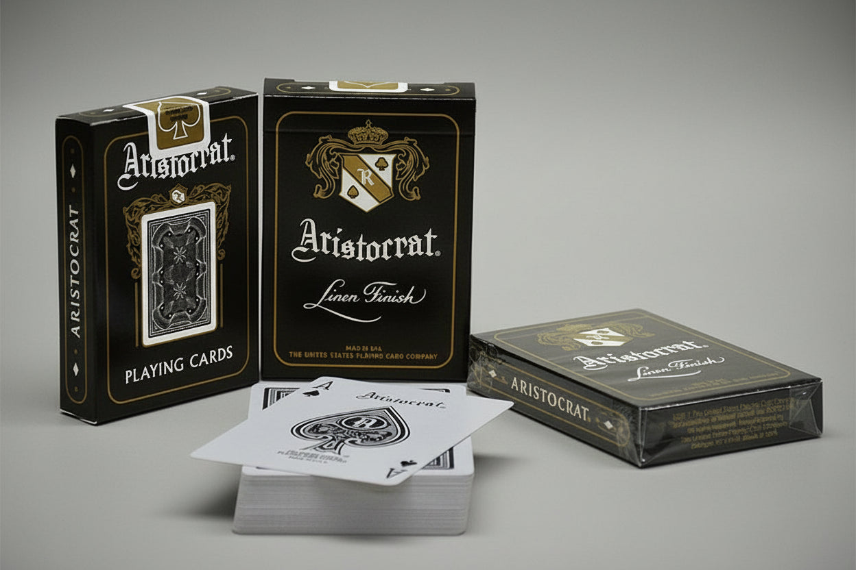 Aristocrat Black Limited Edition Playing Cards Deck