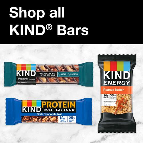Kind Minis, Dark Chocolate Nuts & Sea Salt, Healthy Snacks, Gluten Free, Low Calorie Snacks, Low Sugar, 10 Count