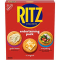 Ritz Crackers Entertaining Variety Pack With Original, Everything, And Garlic Butter Crackers, Snacks For Kids And Adults, Party Snacks, 10.3 Oz