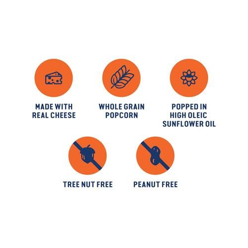 Skinnypop Cheddar Jalapeno, 4.4Oz Grocery Size Bags, Skinny Pop, Popcorn Snacks, Gluten Free