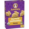 Annies Organic Baked Bunny Grahams Snacks, Honey, 7.5 Oz