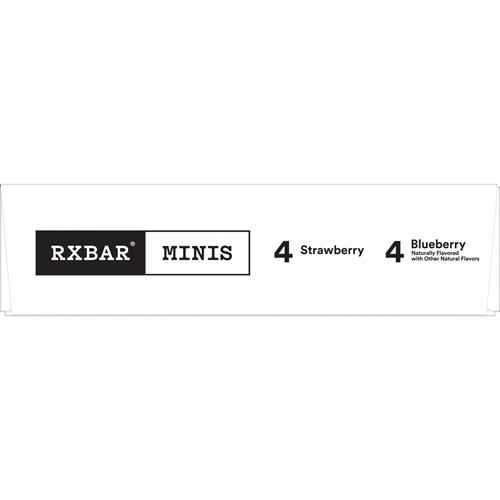 Rxbar Minis Protein Bars, Gluten Free Snacks, Breakfast Snacks, Variety Pack, 7.3Oz Box (8 Bars)