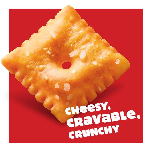 Cheez-It Cheese Crackers, Baked Snack Crackers, Lunch Snacks, Original, 12.4Oz Box (1 Box)