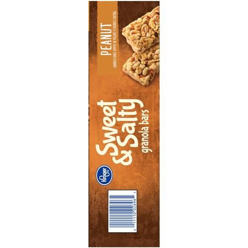 Kroger Sweet & Salty Peanut Granola Bars 18 ct