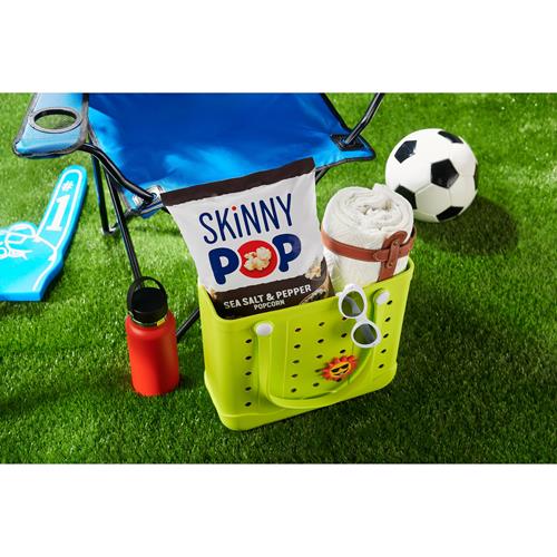Skinnypop Sea Salt & Pepper Popcorn, Gluten Free, Non-Gmo, Healthy Popcorn Snacks, Skinny Pop, 4.4Oz Grocery Size Bag