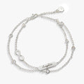 Daughter Infinity Chain Double Strand Bracelet