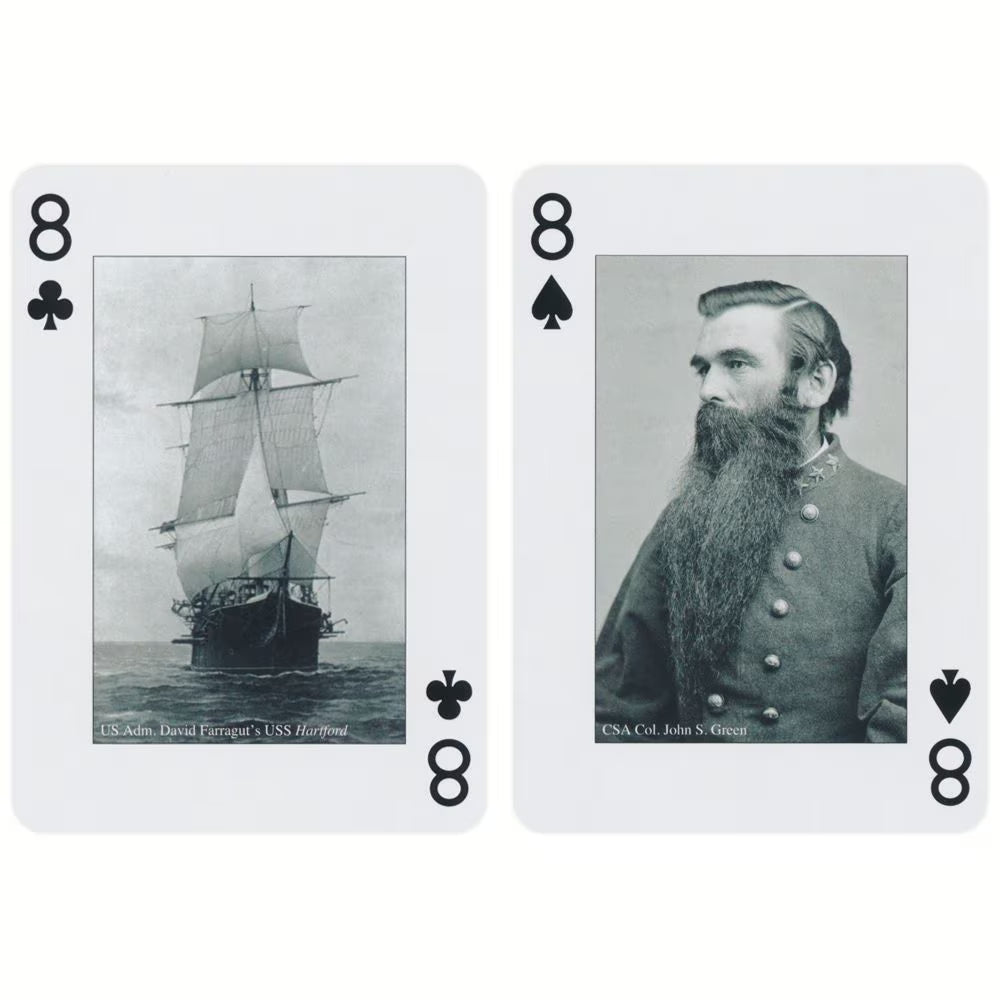Piatnik Civil War Playing Cards – Historical Image Collector Deck