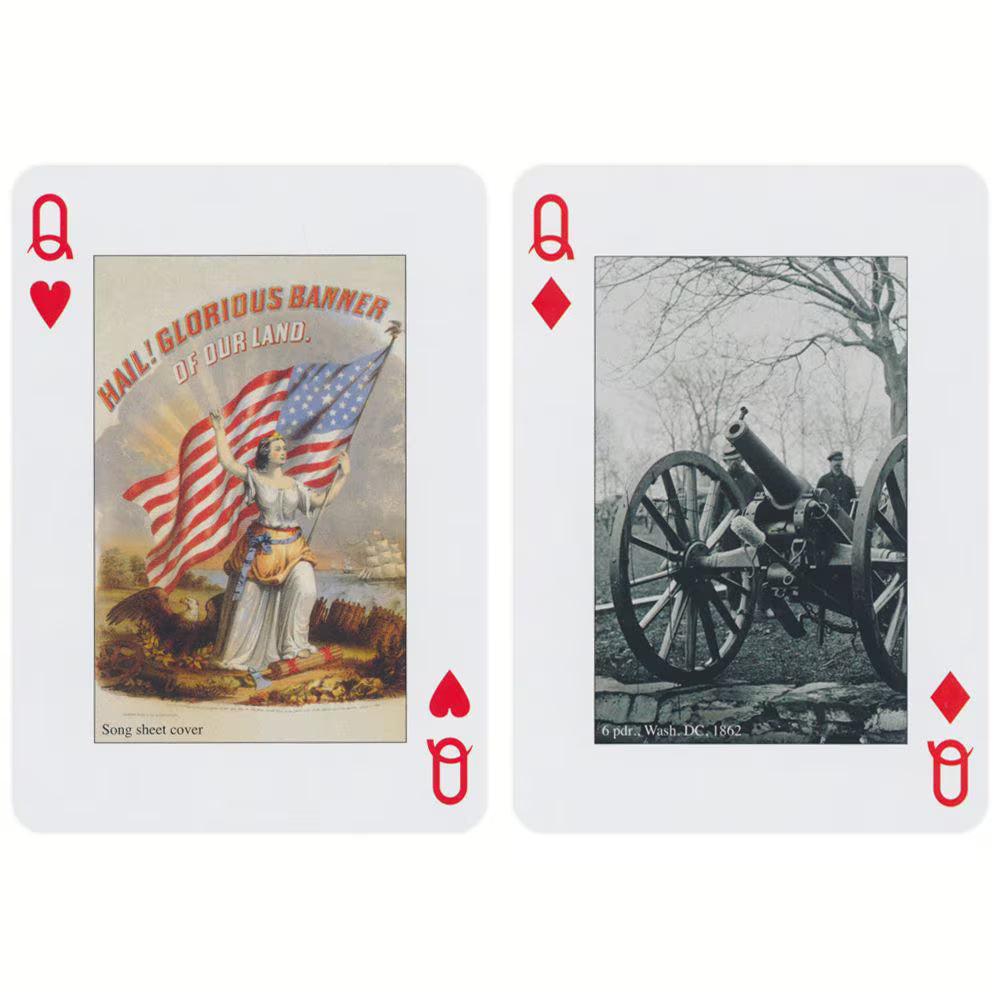 Piatnik Civil War Playing Cards – Historical Image Collector Deck