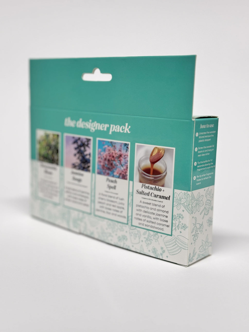 Designer 4 Pack Scented Car Freshener Bundle