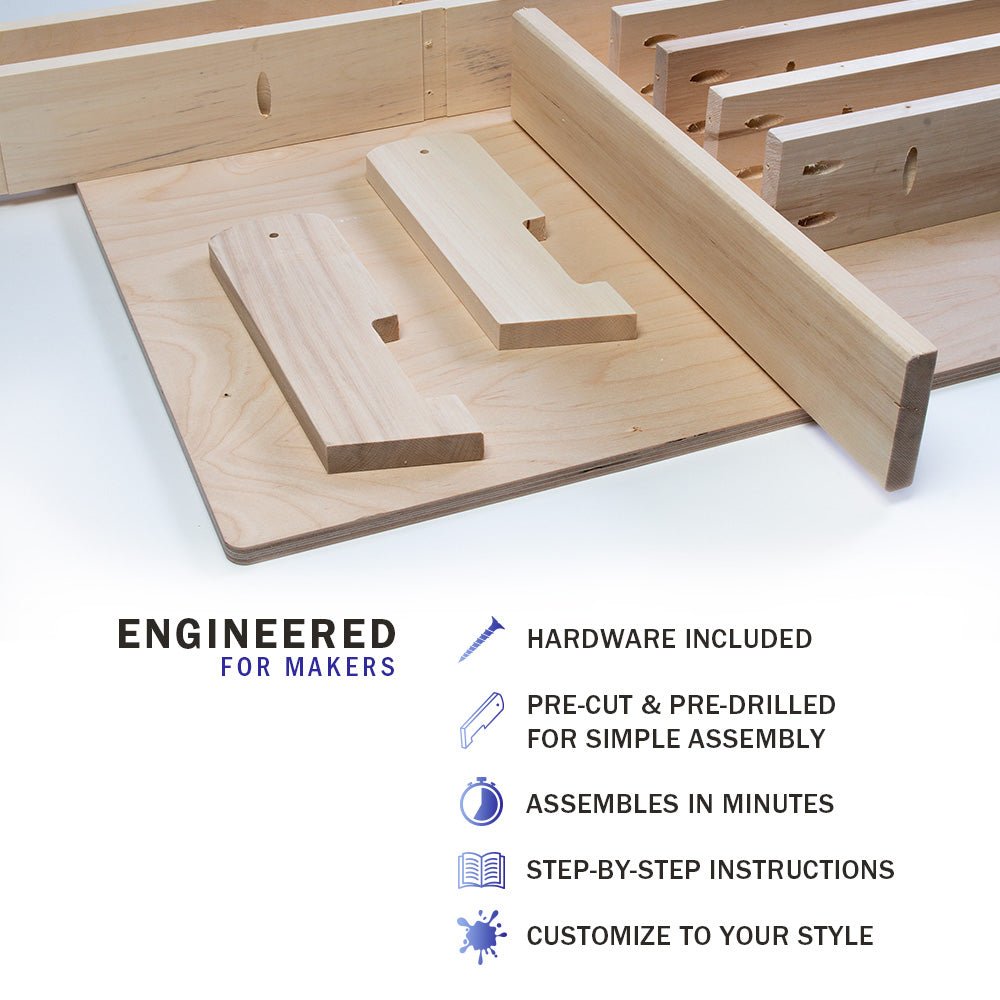 DIY "Do It Yourself" Cornhole Boards Kit