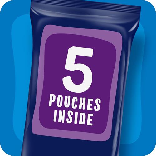 Pop-Tarts Crunchy Poppers Crunchy Filled Snack Pieces, Kids Snacks, On-The-Go Snacks, Frosted Brownie Crunch, 5Oz Box (5 Pouches)