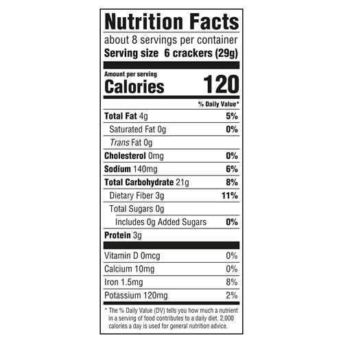 Triscuit Cracked Pepper & Olive Oil Whole Grain Wheat Crackers, Lunch Snacks, Snack Crackers, 8.5 Oz
