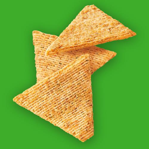 Triscuit Thin Crisps Sour Cream & Onion Whole Grain Wheat Crackers, Lunch Snacks, Snack Crackers, 7.1 Oz