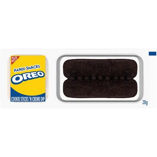 Handi-Snacks Oreo Cookie Sticks N Creme Dip Snack Packs, 20 Snack Packs