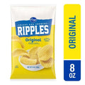 Kroger Classic Ripples Potato Chips 8 oz