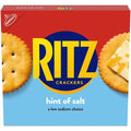 Ritz Hint Of Salt Crackers, Snacks For Kids And Adults, Lunch Snacks, 13.7 Oz