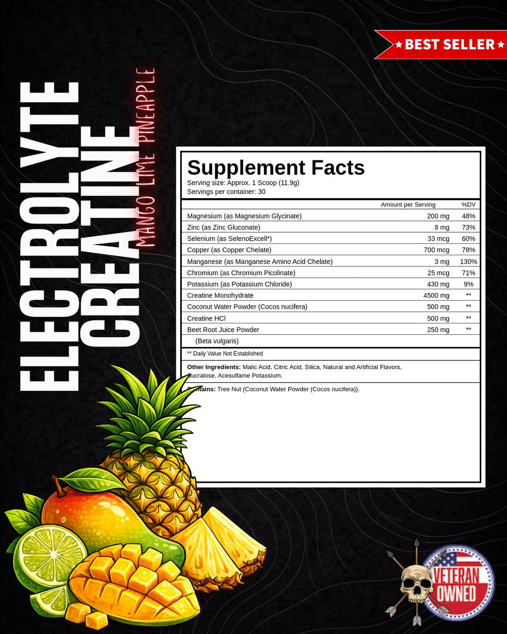 CREATINE & ELECTROLYTES