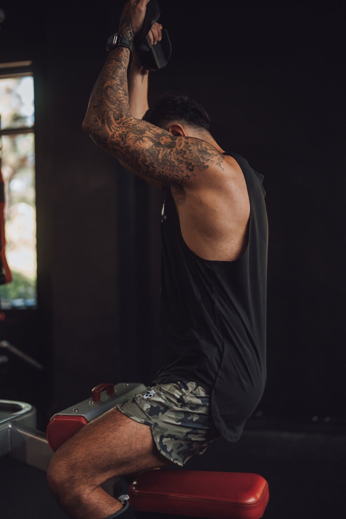 MEN'S | HYBRID SHORT : EVERGREEN CAMO