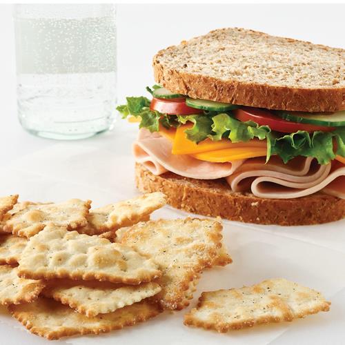 Ritz Toasted Chips Sour Cream And Onion Crackers, Party Snacks, 8.1 Oz