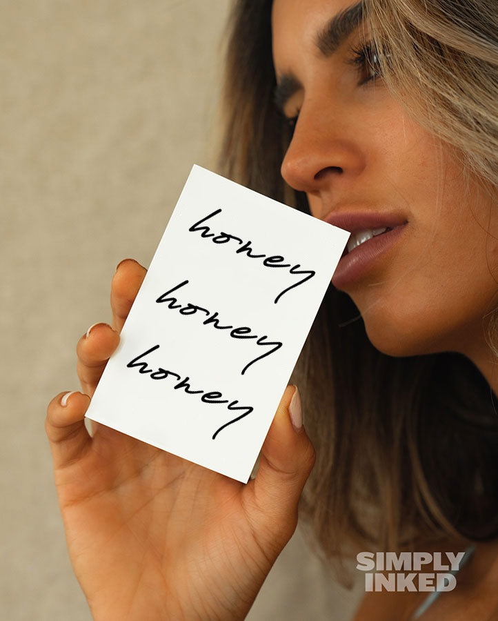 "honey" Tattoo
