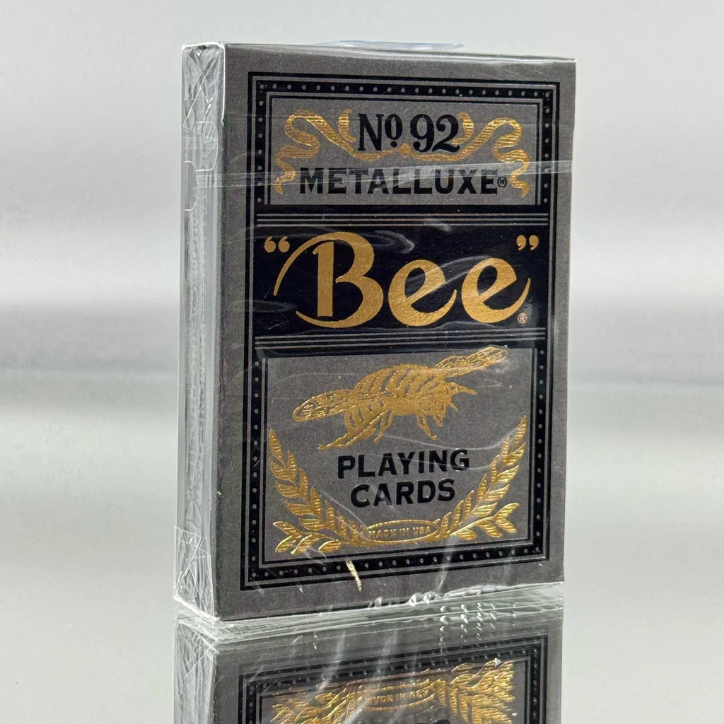 Bee Gold Metalluxe Playing Cards – Limited Edition (2,800 Decks)