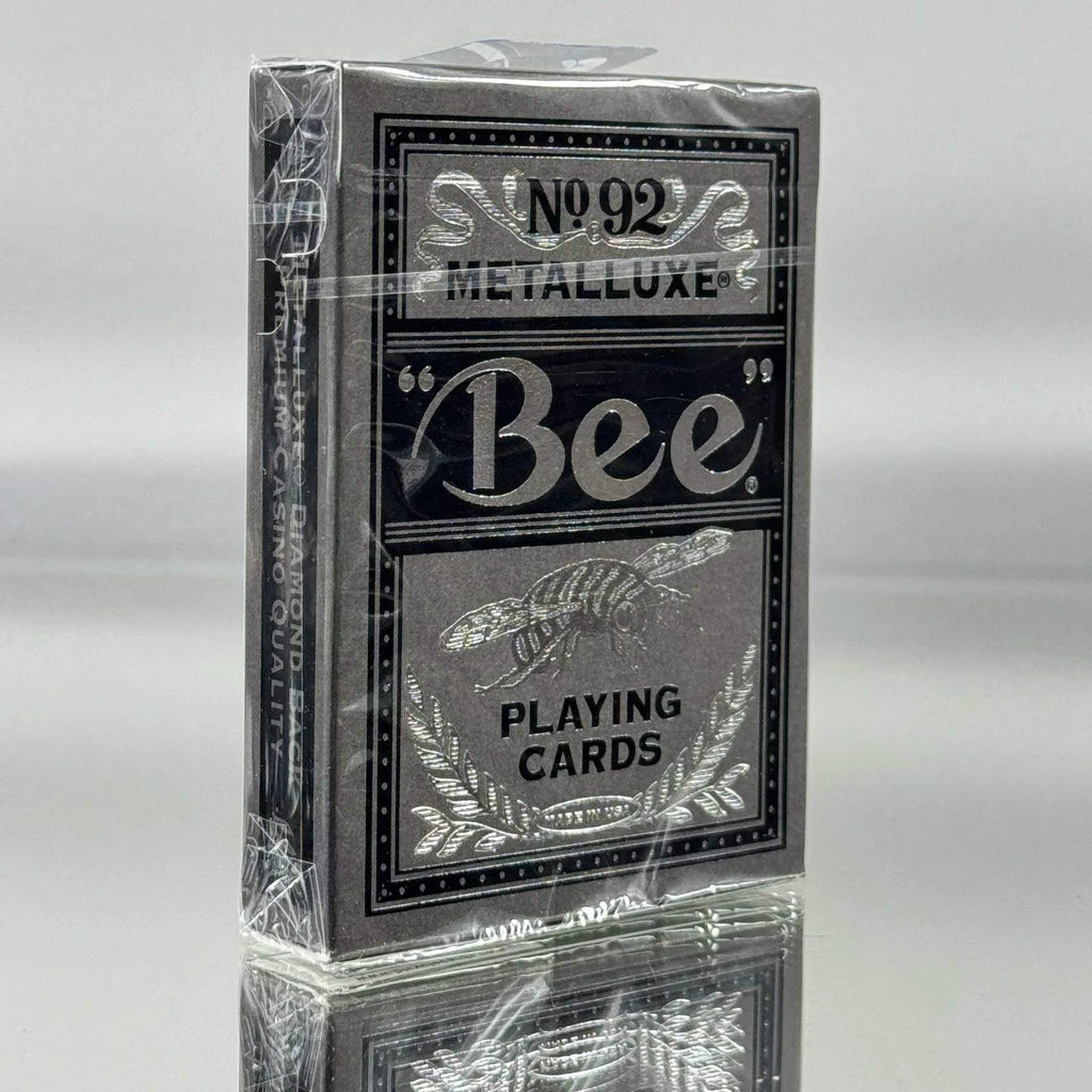 Bee Silver Metalluxe Playing Cards – Limited Edition (2,800 Decks)