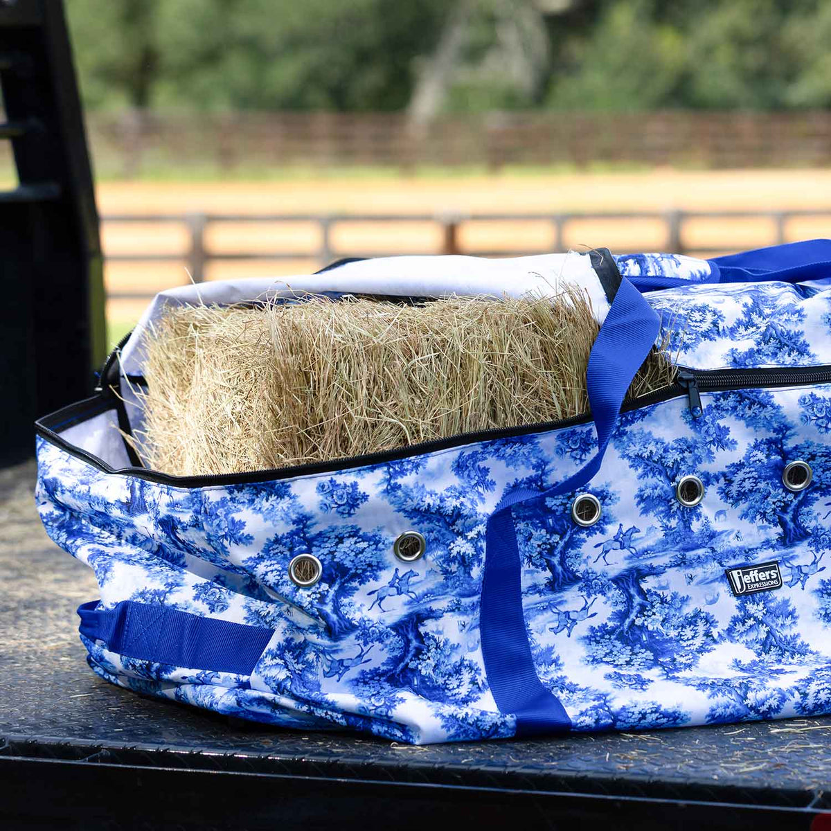 Jeffers Expression Full Hay Bale Tote Bag