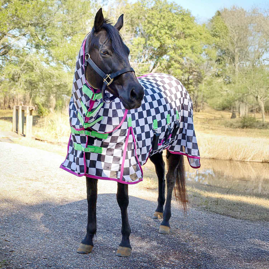 Jeffers Expression Softmesh Combo Neck Horse Fly Sheet