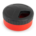 Jeffers Red Hockey Puck Natural Rubber Treat Dispensing Dental Dog Chew Toy