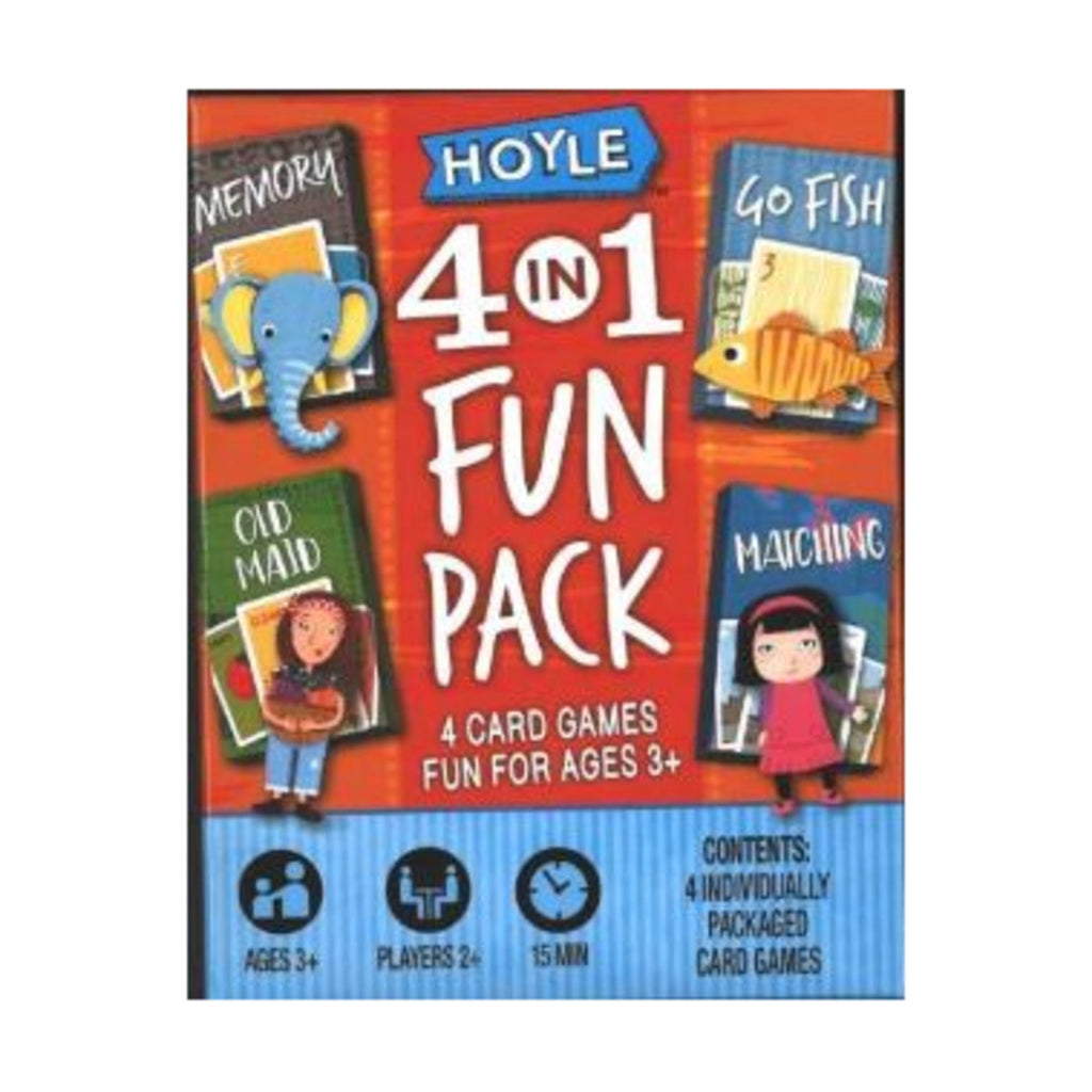 Hoyle 4 in 1 Fun Pack Card Games