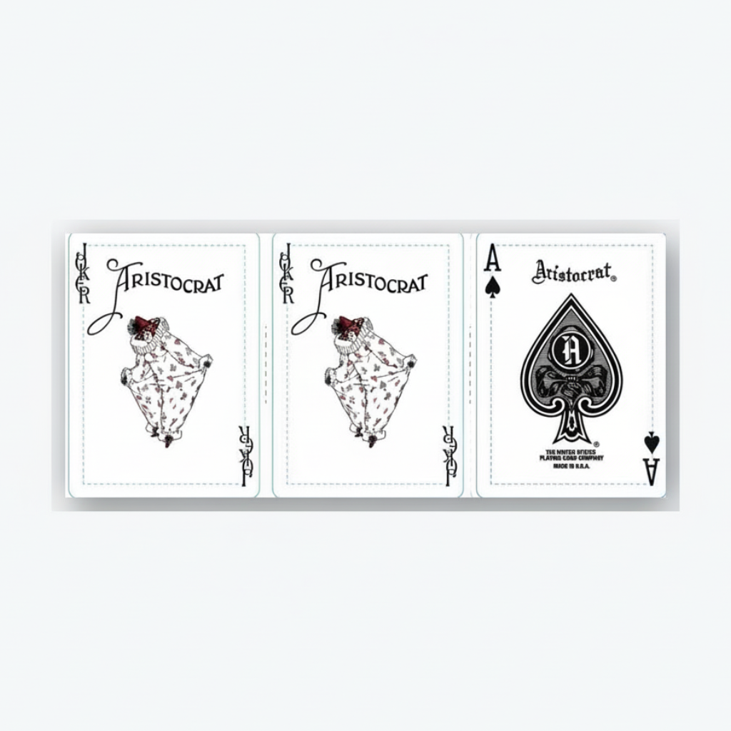 Aristocrat 727 Currency Green 110th Anniversary Playing Cards