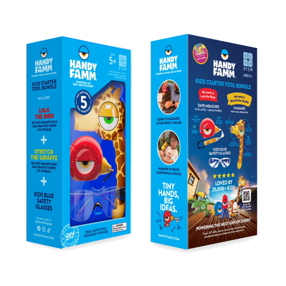 Kids Starter Tool Box | 3-Piece Set