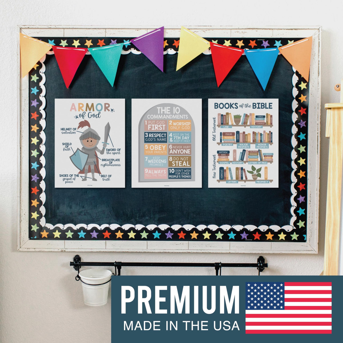Bible Learning Kit, Boho 9 Poster Pack