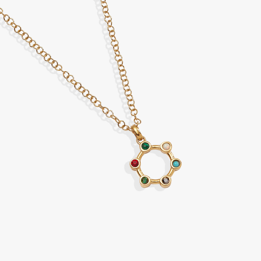 Mother Hidden Message Acrostic Necklace