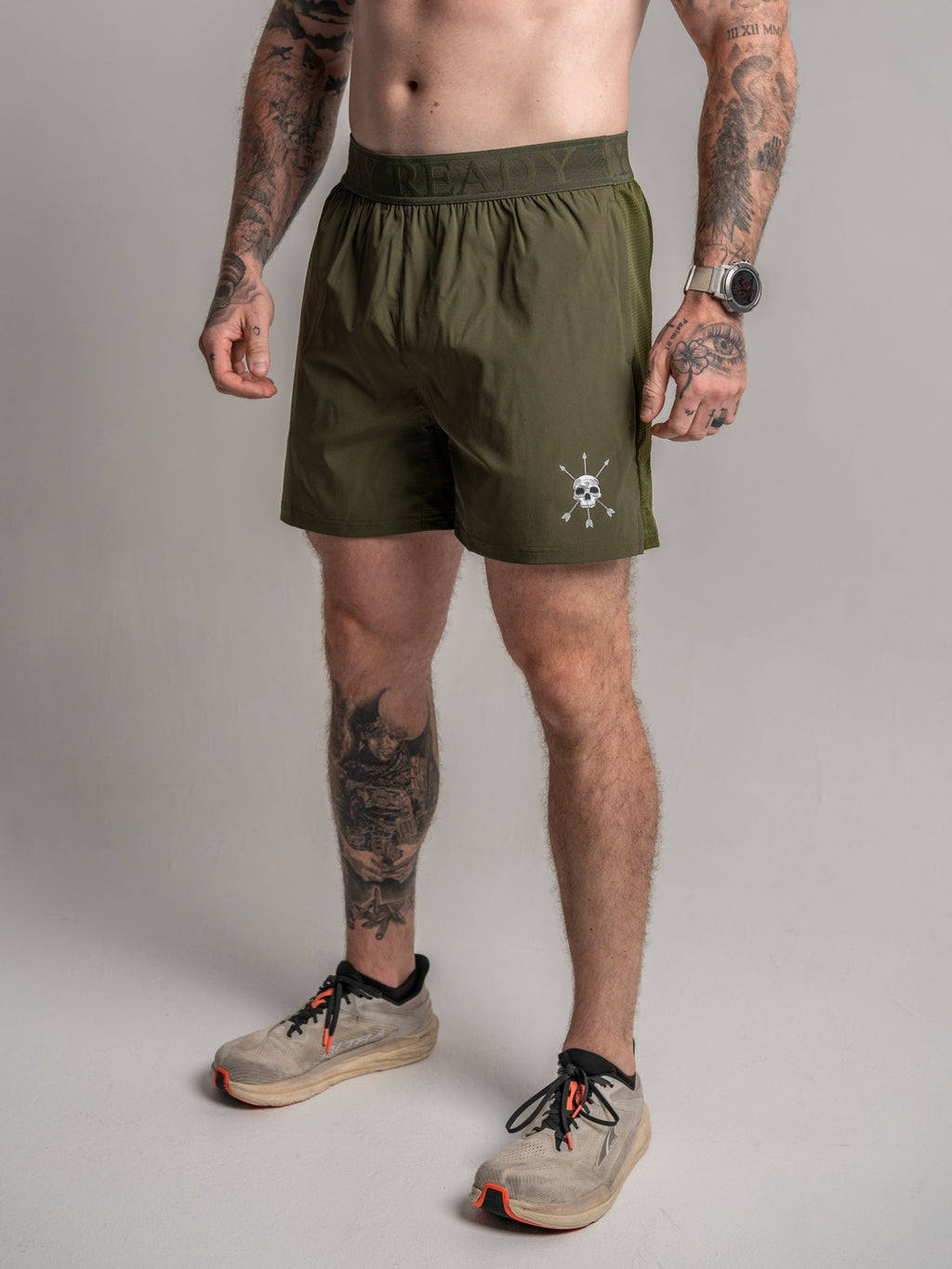 MEN'S | MOTTO SHORT : JUNGLE MOSS