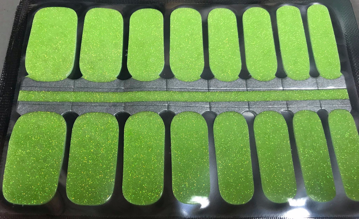 Fluorescent Green Sparkle