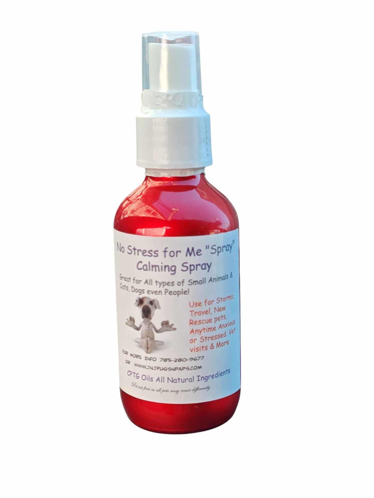 No Stress on Me Spray.. Natural Calming Aid