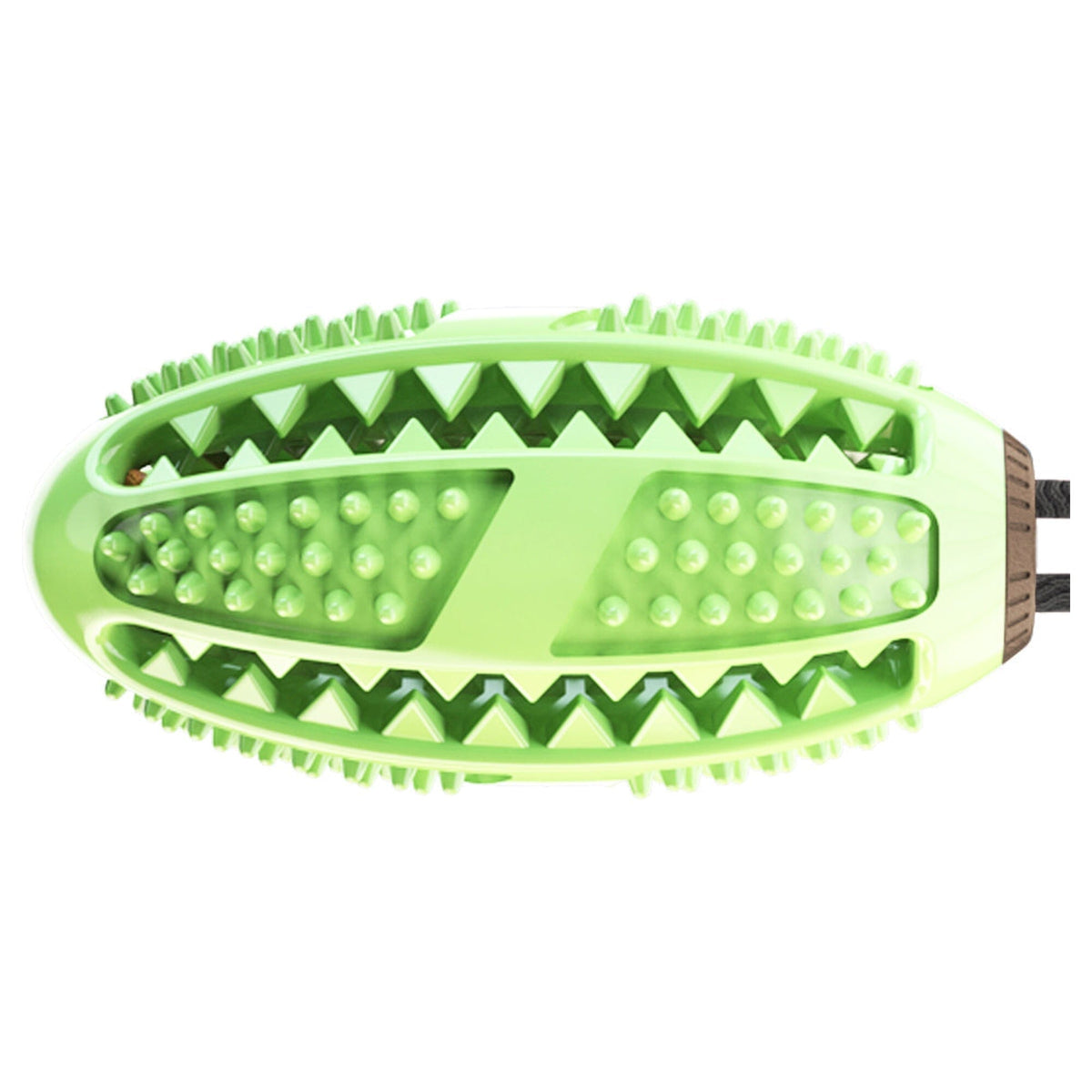 Pet Life ® 'Grip N' Play' Treat Dispensing Football Shaped Suction Cup Dog Toy
