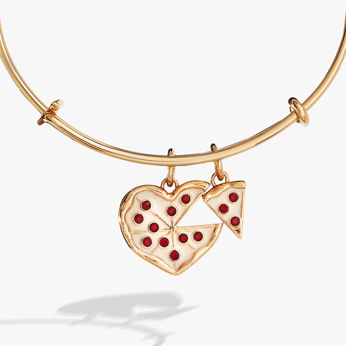 'Take A Pizza My Heart' Multi Charm Bangle