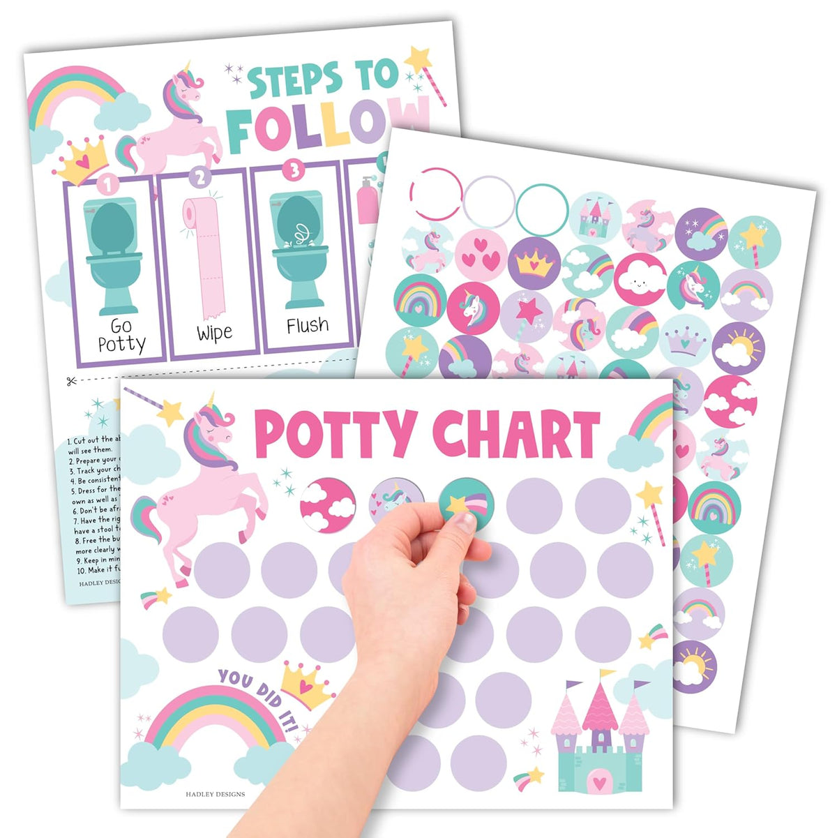 Unicorn Potty Training Fast-Track Kit