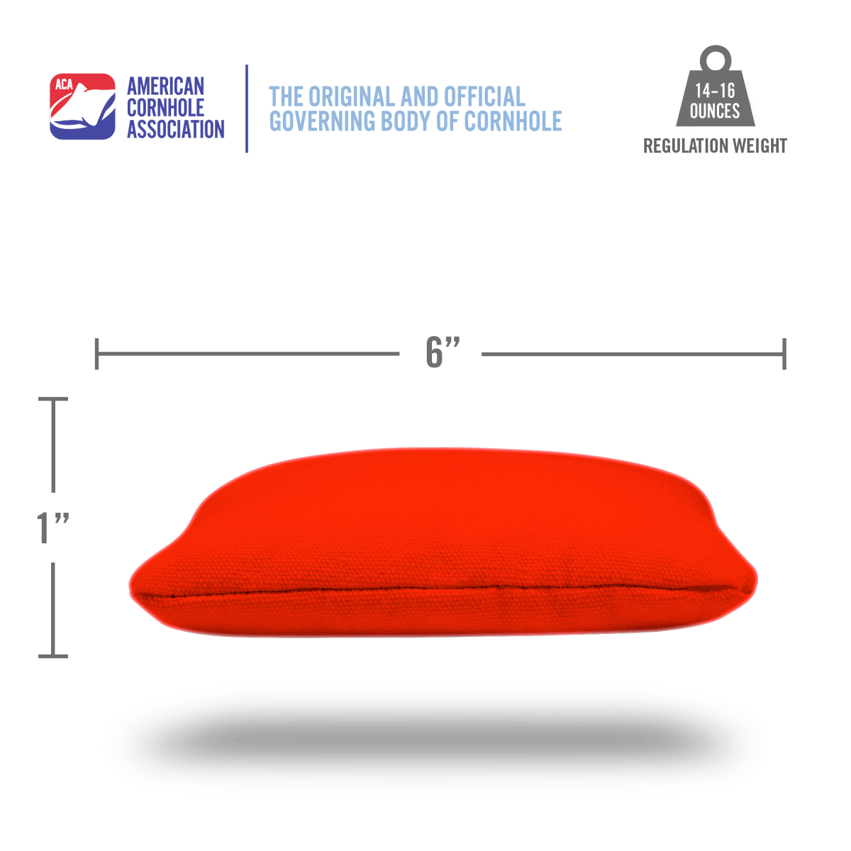 Red Daily 66x Cornhole Bags